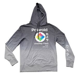 Polaroid Ombre OneStep Flash Japanese Hoodie Long Sleeve Sweater Shirt